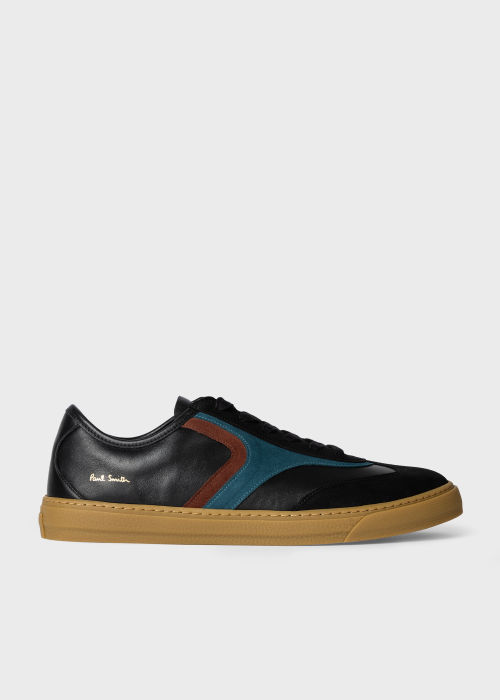Product view - Men's Black Leather 'Callahan' Sneakers Paul Smith