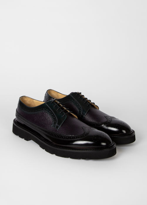 Brogues count Cuir Paul Smith pour homme en coloris Noir Homme Chaussures Chaussures  à lacets Chaussures basses 