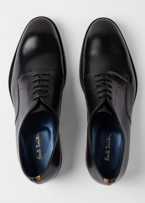Product view - Men's Black Leather 'Fes' Shoes Paul Smith