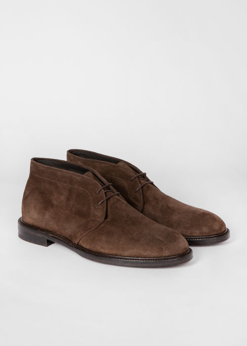 Men's Brown Suede Eco 'Mendes' Boots