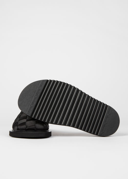Product view - Men's Black Woven 'Uma' Sandals