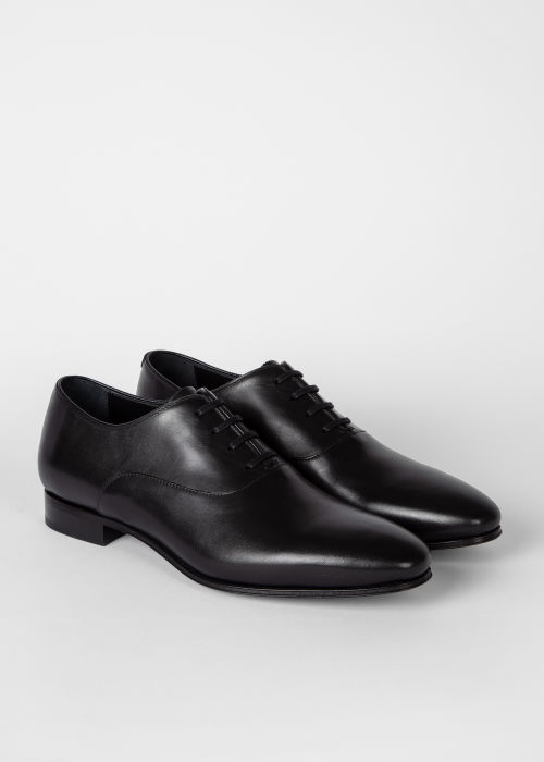 Chaussures Homme Noir "Fleming" en Cuir Paul Smith - Vue de côté