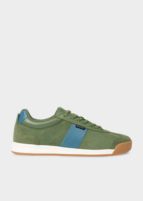 Green Suede 'Tallis' Trainers