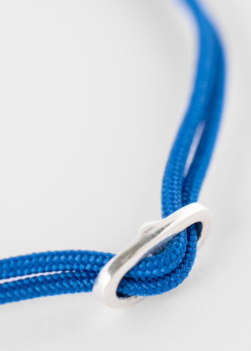 Blue 'Anea' Bracelet With Sterling Silver Buckle by Helena Rohner