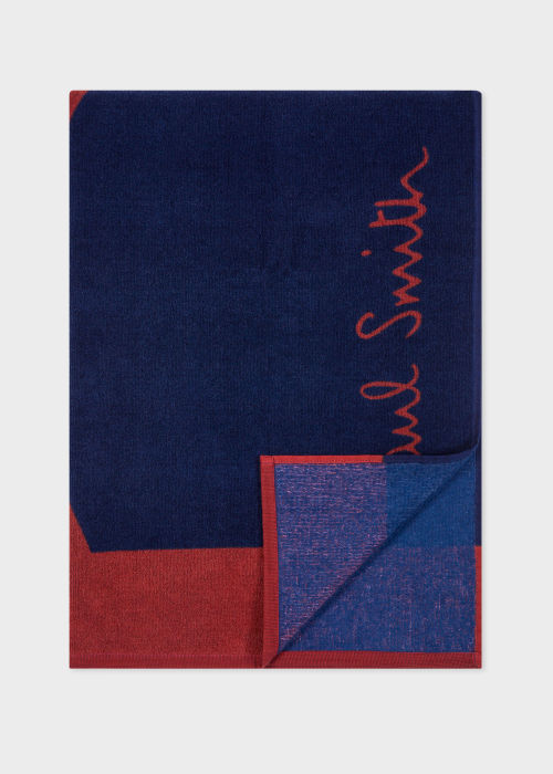 Front view - 'Swirl' Centre Beach Towel Paul Smith