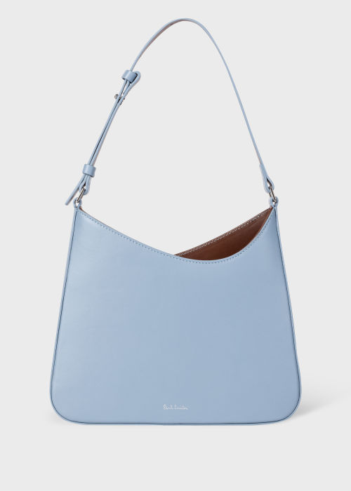 Product view - Women's Light Blue Leather Shoulder Bag Paul Smith