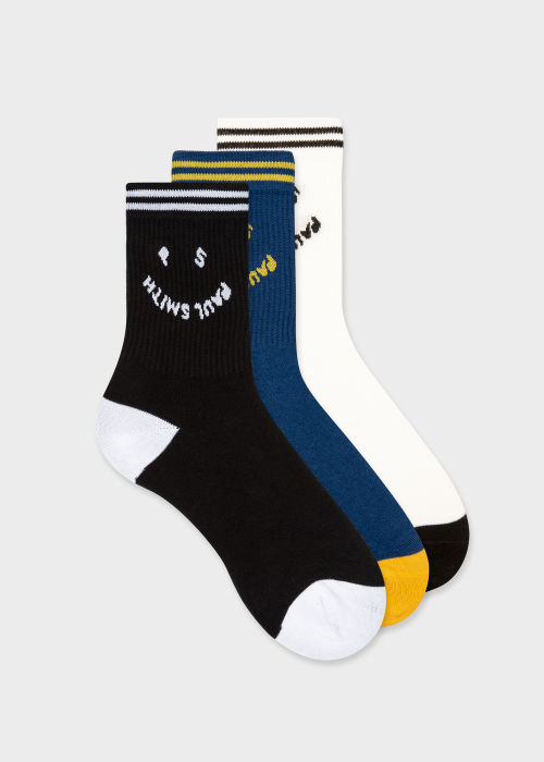 Women's 'Happy' Socks Three Pack