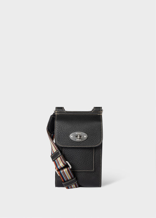 Product View - Mulberry x Paul Smith - Black Mini Antony Bag