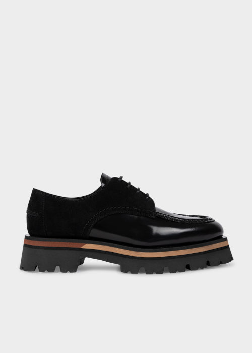 Women's Leather Black 'Argon' Shoes