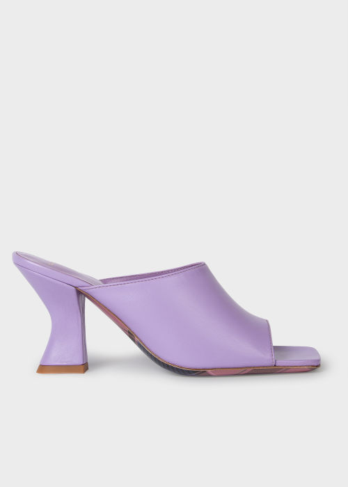 Festival Mail opladen Women's Lilac 'Ford' Leather Mules