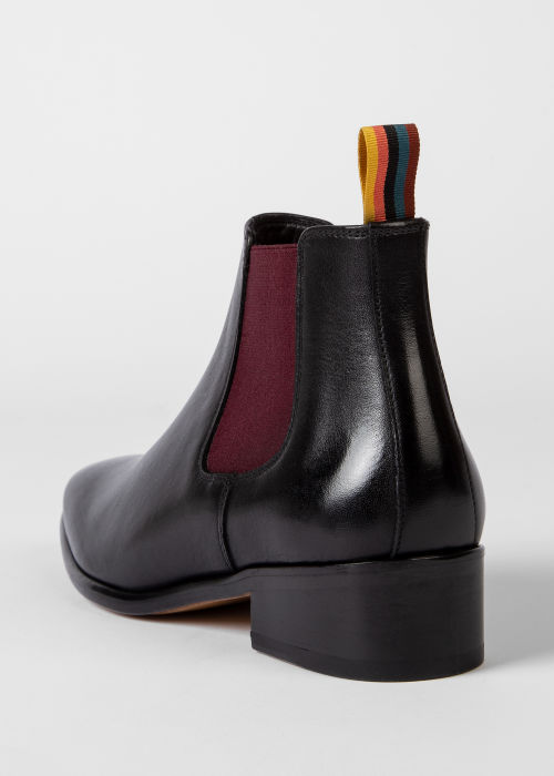 slot Vedrørende forbruge Women's Black Leather 'Jackson' Chelsea Boots