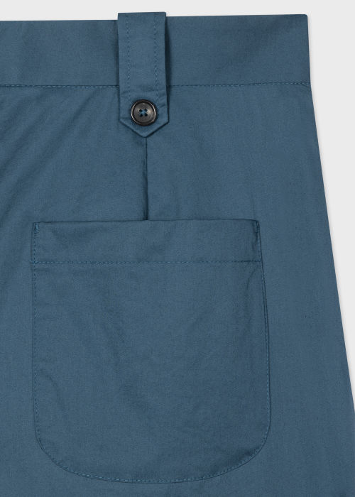 Pantalon Femme Bleu Sarcelle Coupe Droite Paul Smith - Vue détaillée