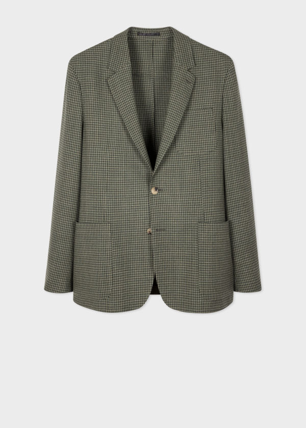 paulsmith.com | Wool Check Two-Button Blazer