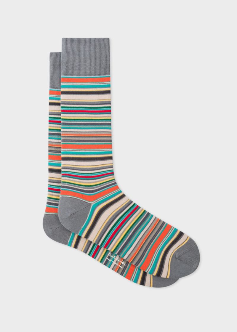 'Signature Stripe' Socks