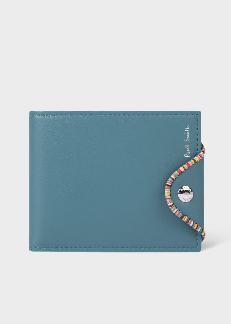 'Signature Stripe' Compact Billfold Wallet