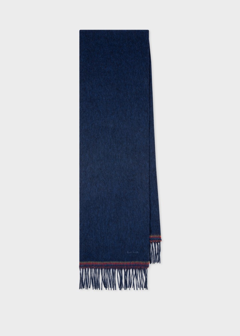 Paul Smith Scarf Muffler Neckwear Multicolor scarf Luxury Scarf Lambswool scarf Cashmere Scarf