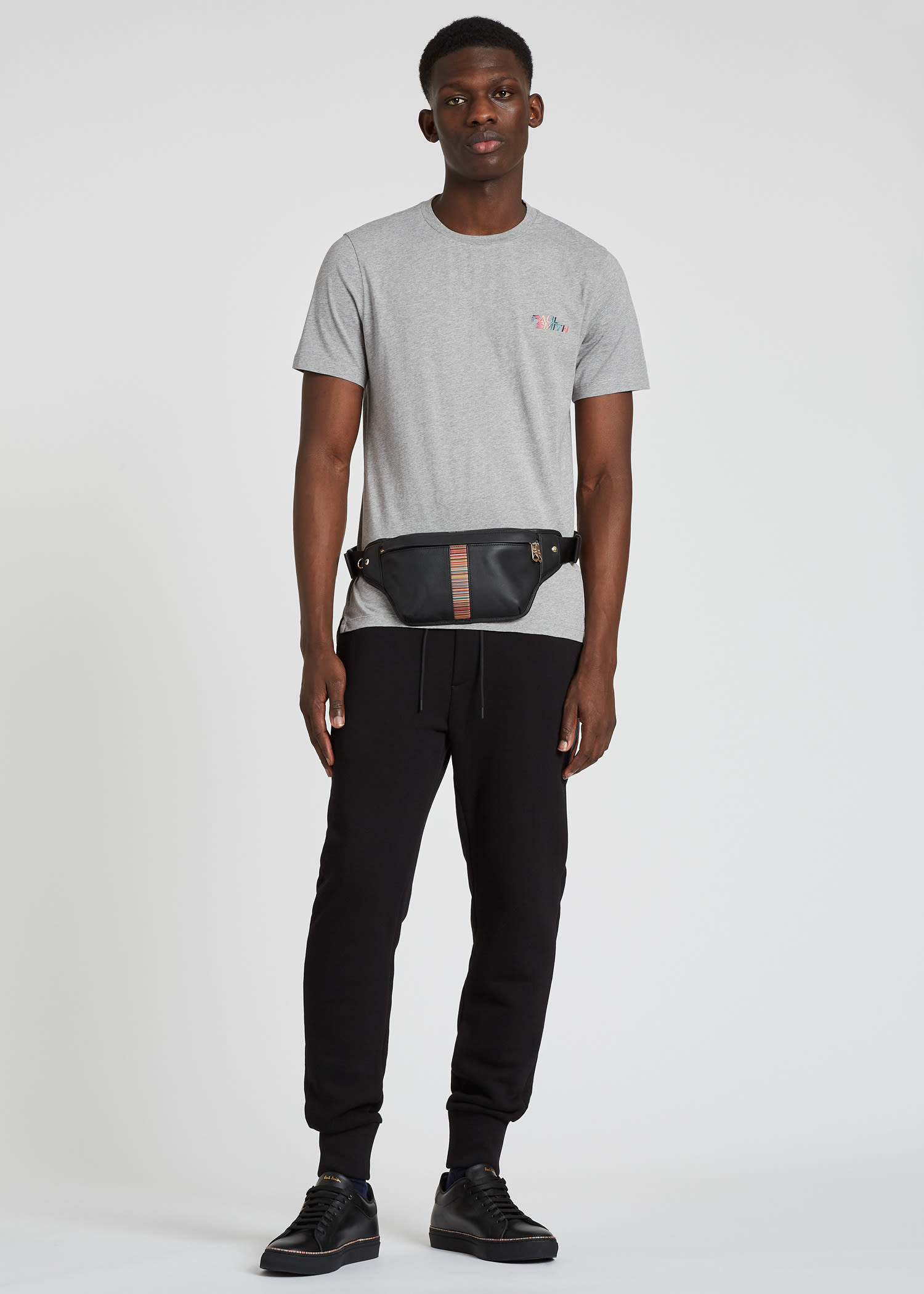 waist bags and bumbags Mens Bags Belt Bags PS by Paul Smith Synthetic Zebra Logo Canvas Bumbag in Black for Men 