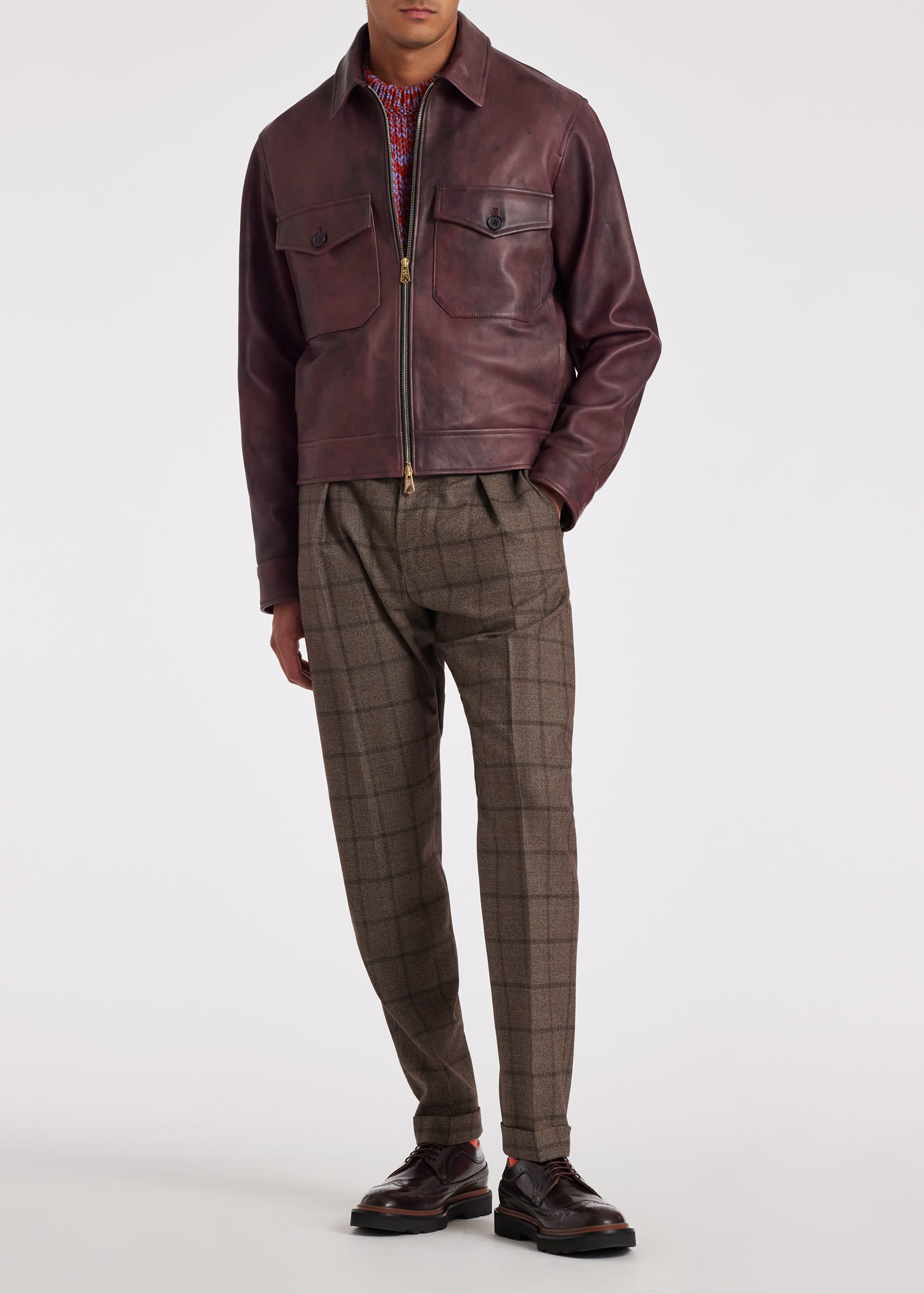 Paul smith deals biker jacket