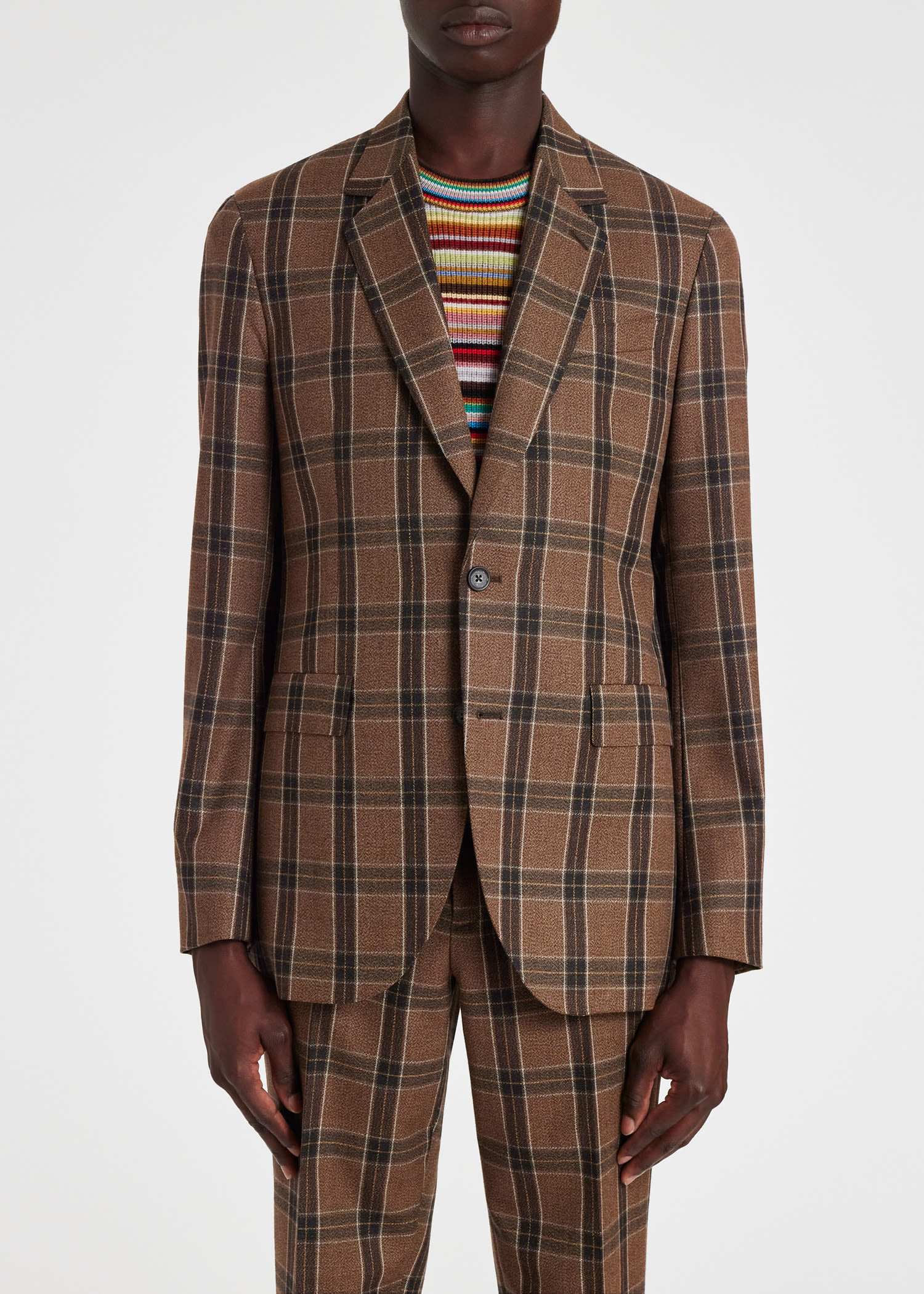 Buffalo Check Wool Suit
