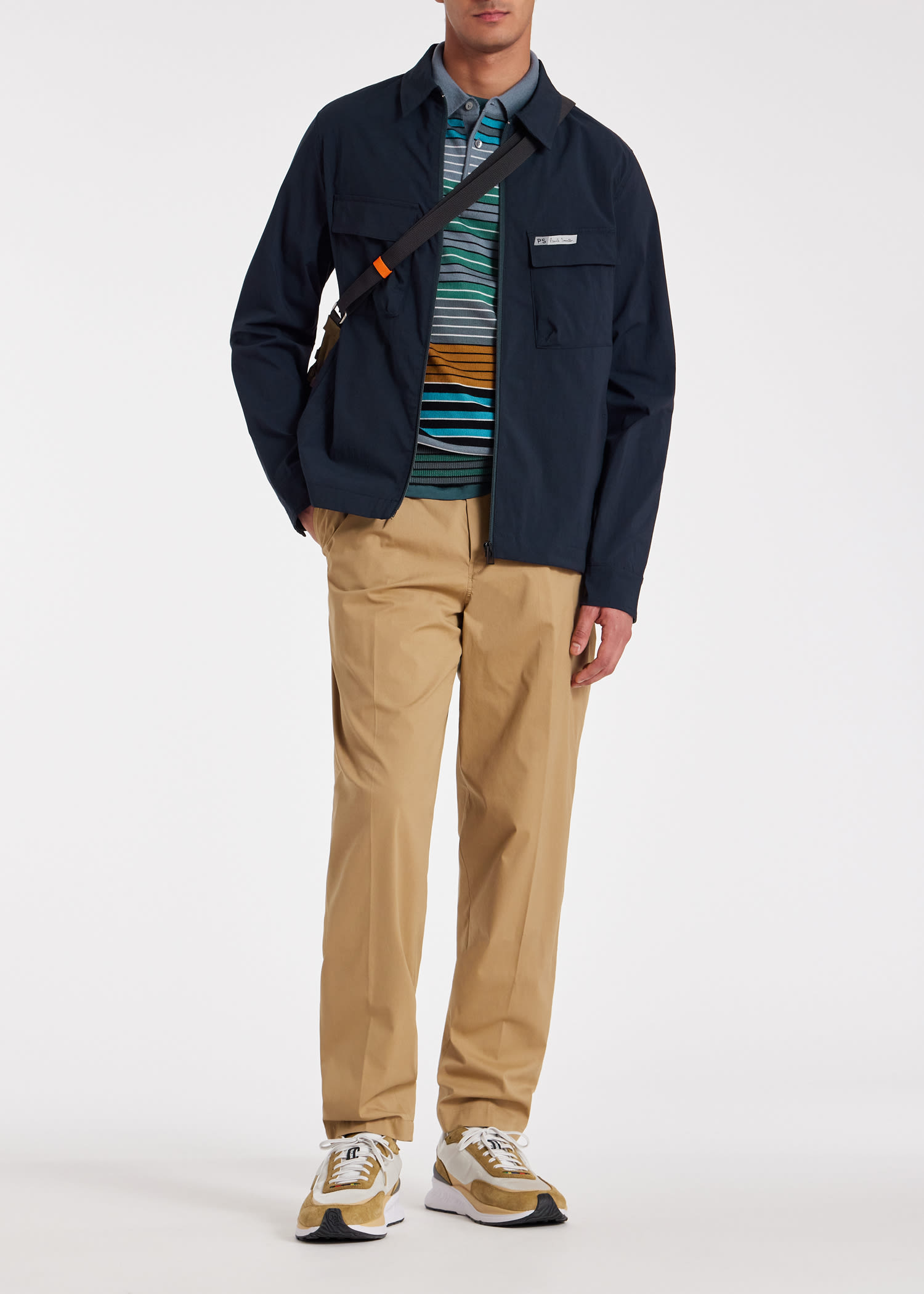 Aquascutum brodie zip hotsell overshirt