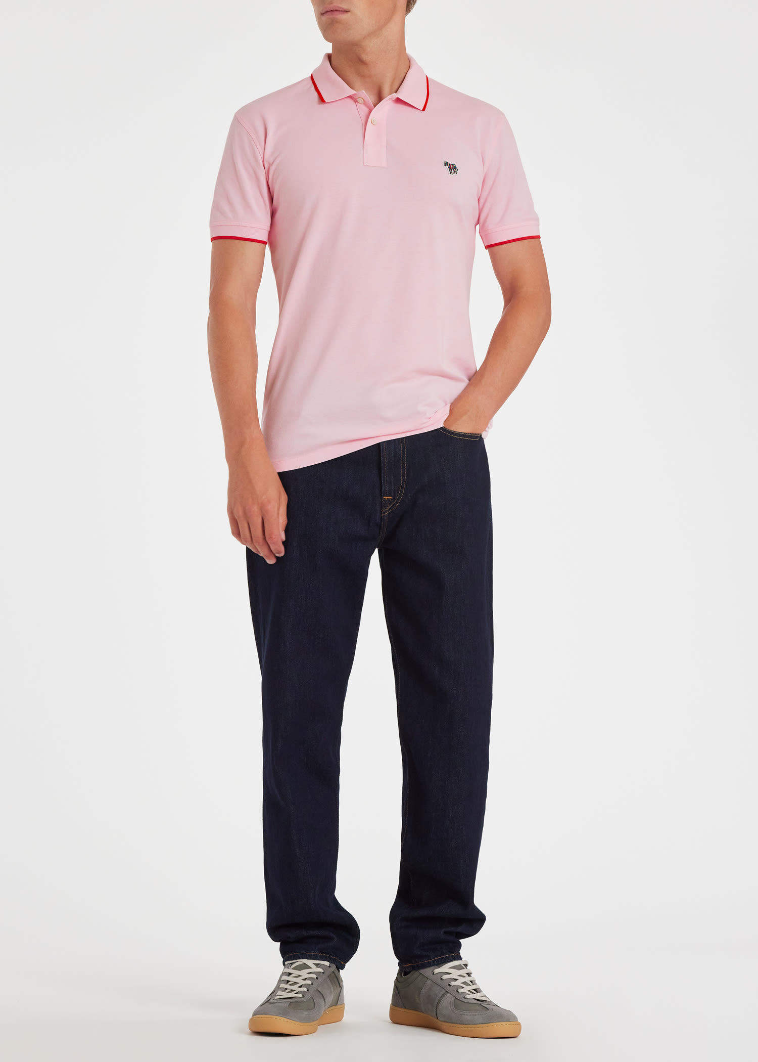 Paul smith pink top polo