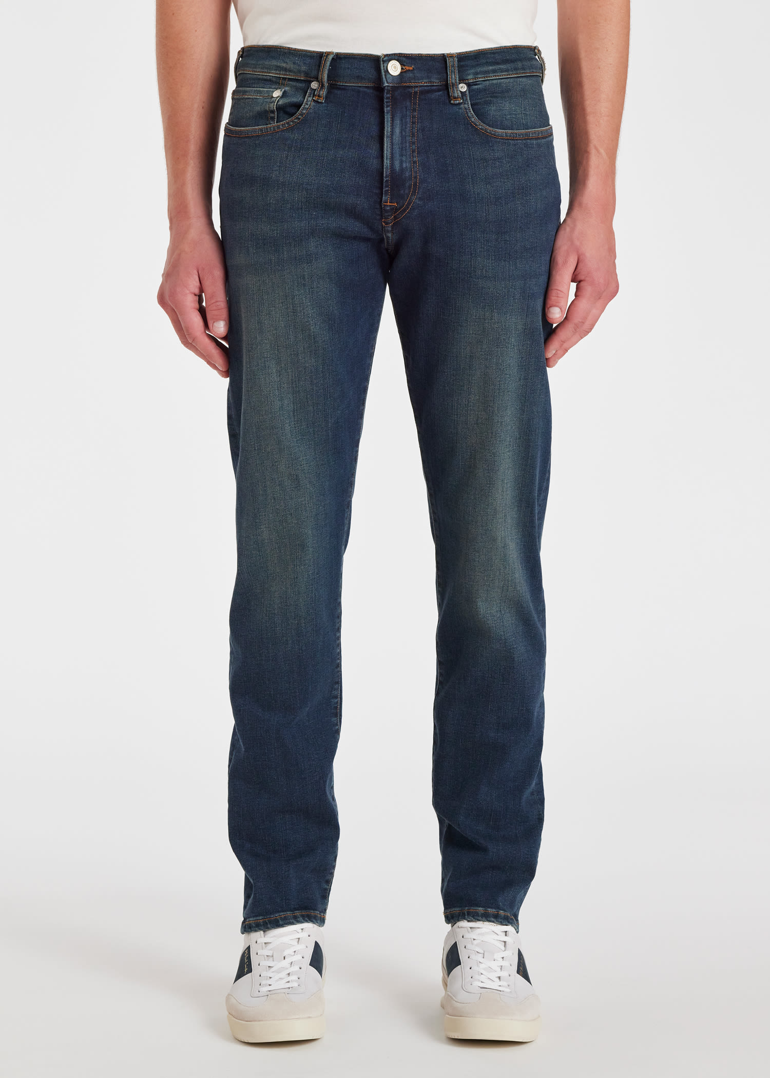 Men's Tapered-Fit Antique-Wash 'Reflex' Jeans