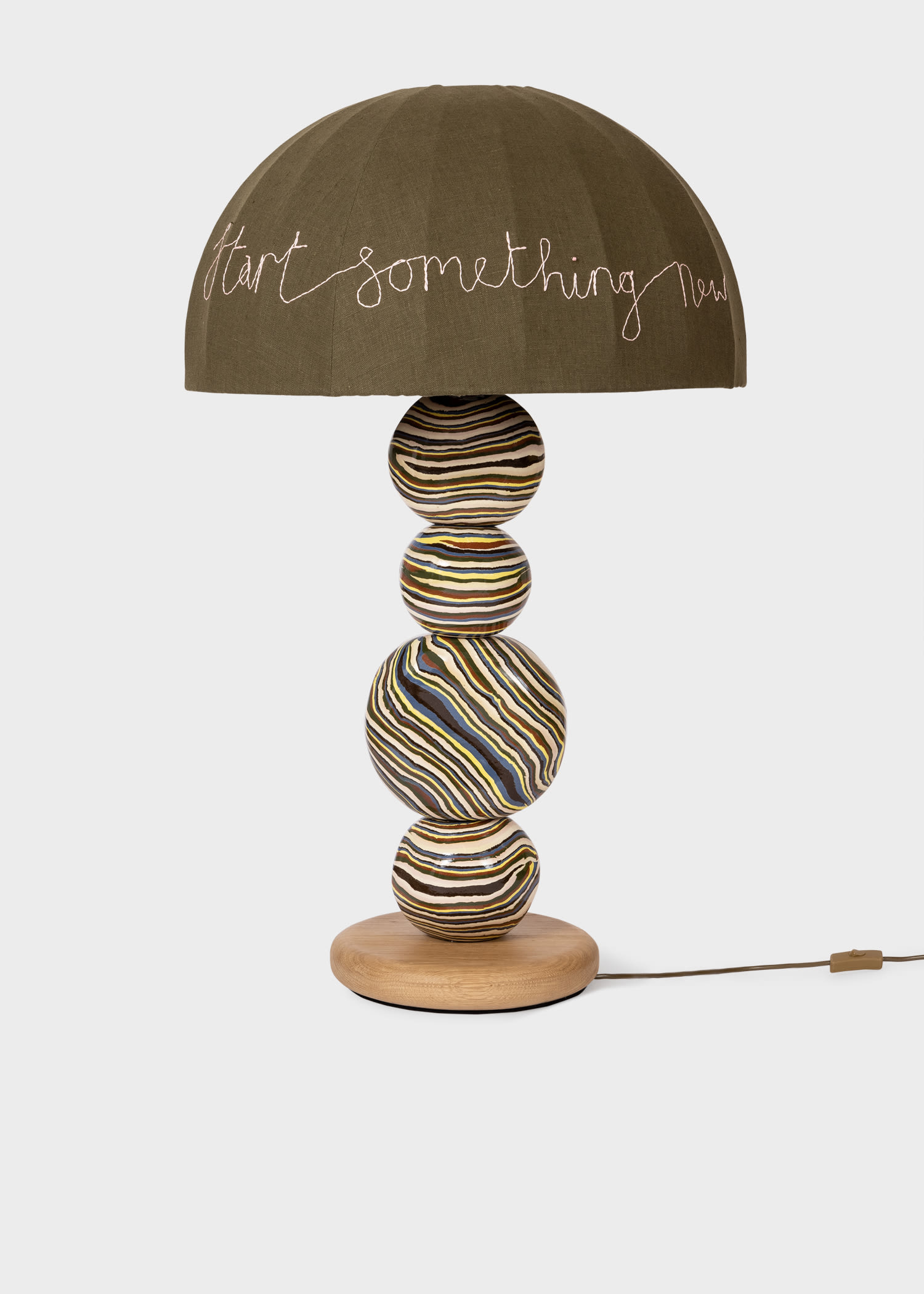 Henry Holland for Paul Smith TABLE Ceramic Table Lamp