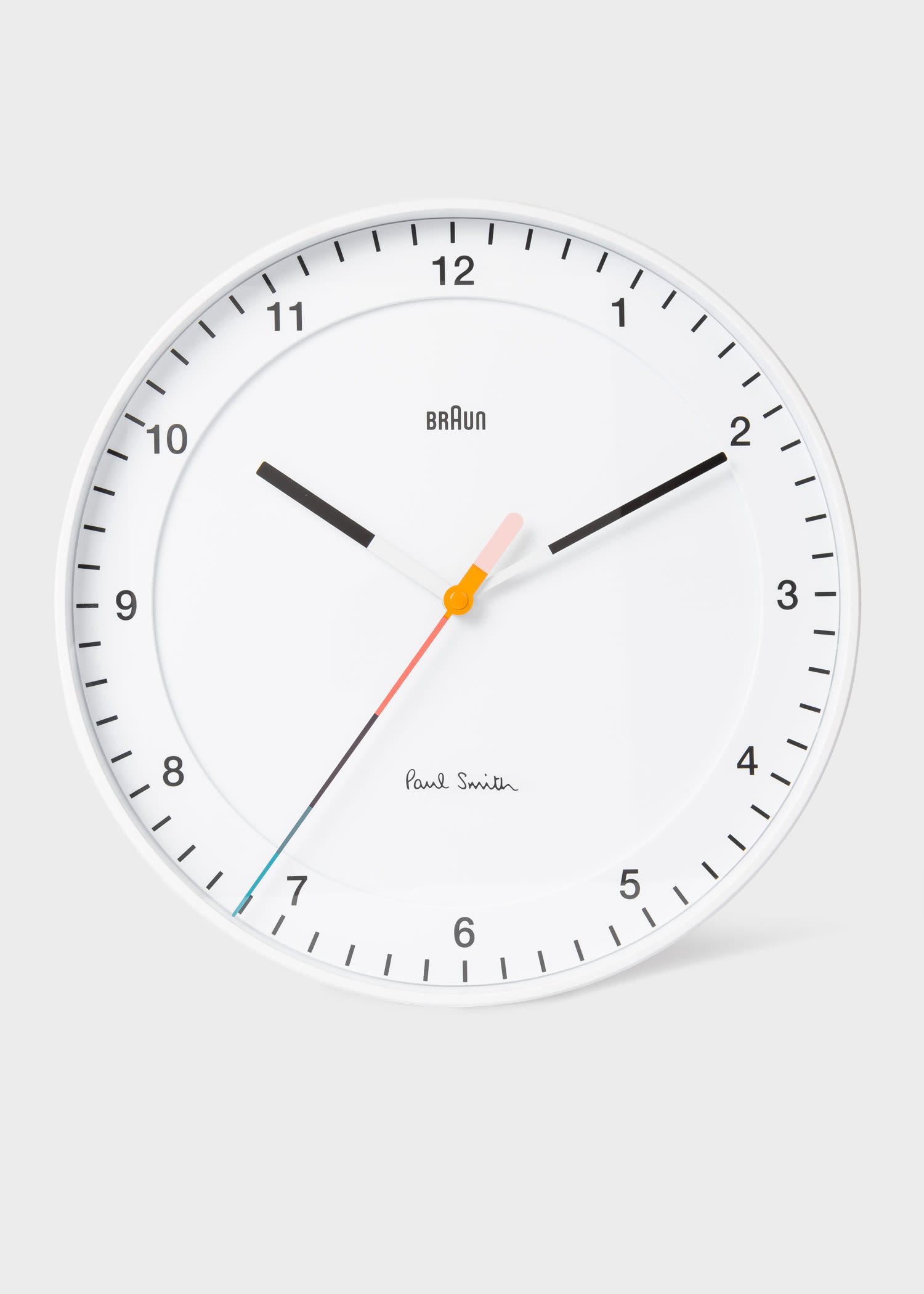 meteoor kern Afhankelijkheid Paul Smith + Braun® White Classic Quartz Wall Clock