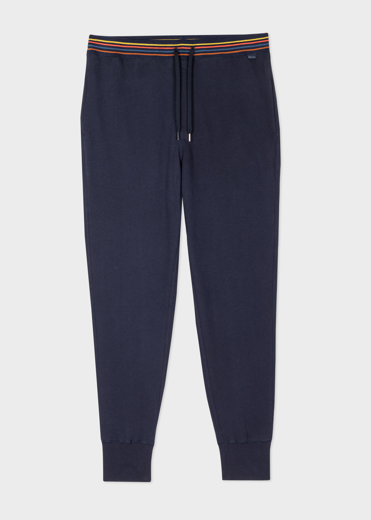 Navy Cotton Artist Stripe Lounge Pants