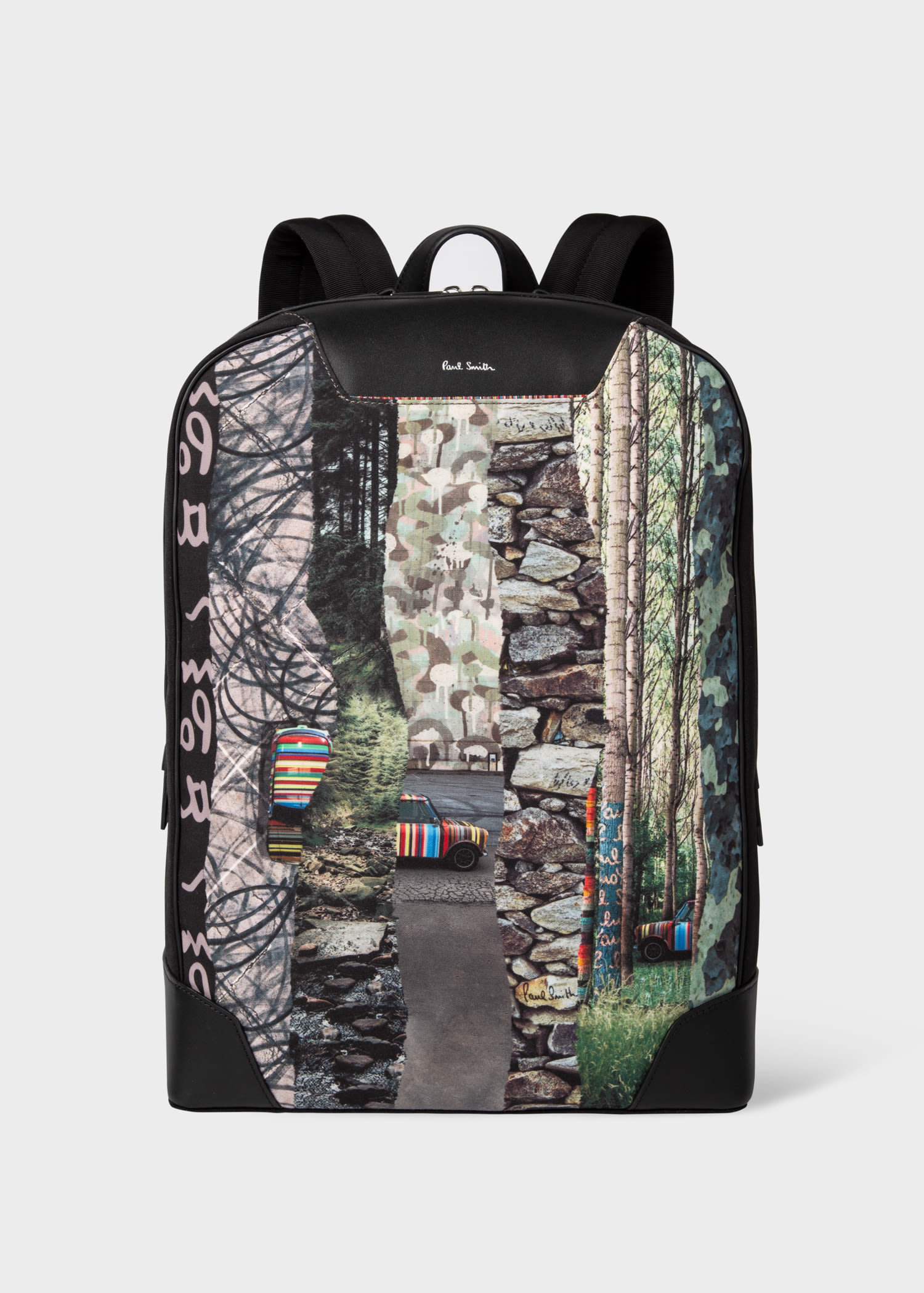 Paul Smith Mini Print Backpack at FORZIERI