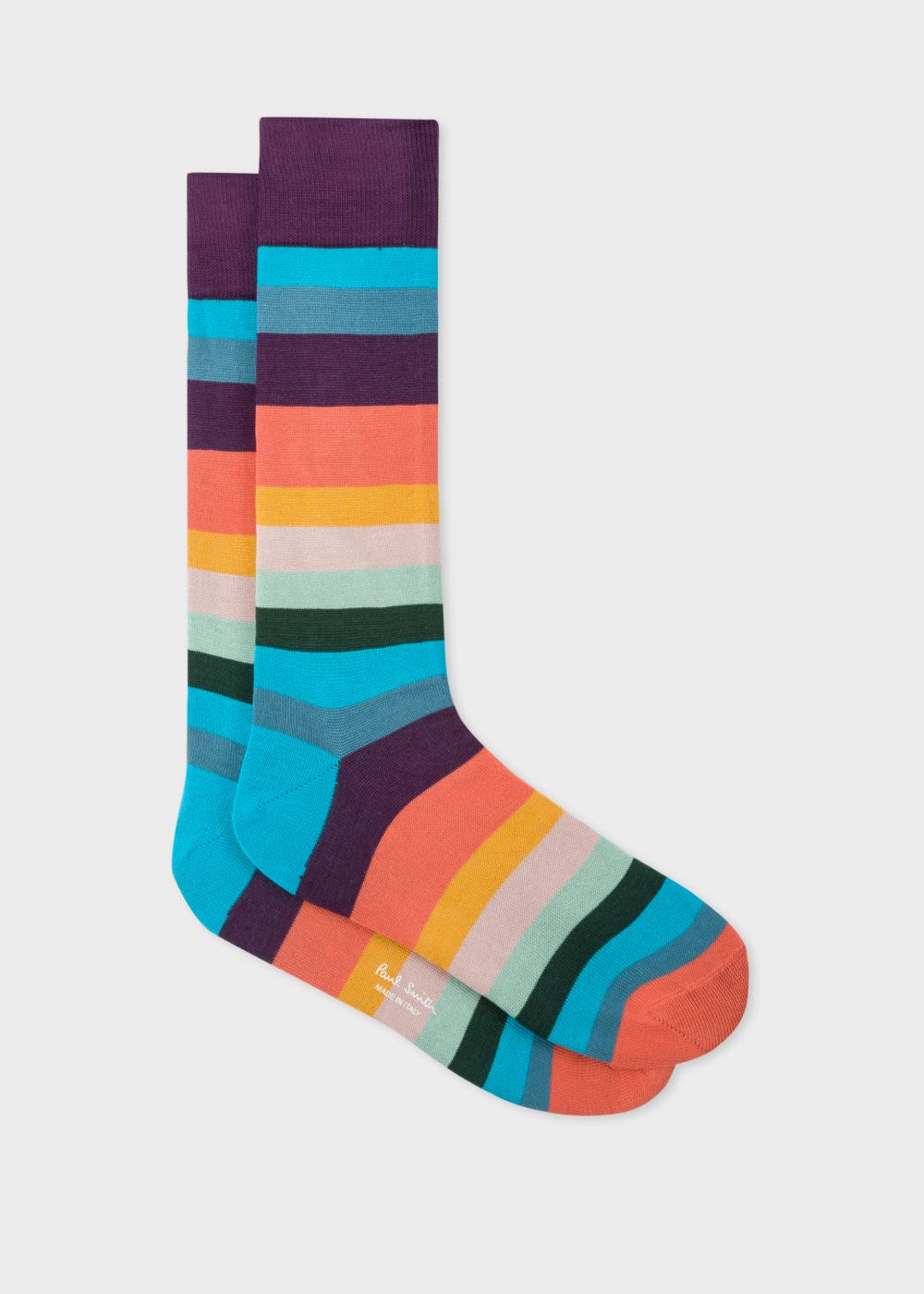 Men's 'Artist Stripe' Motif Socks