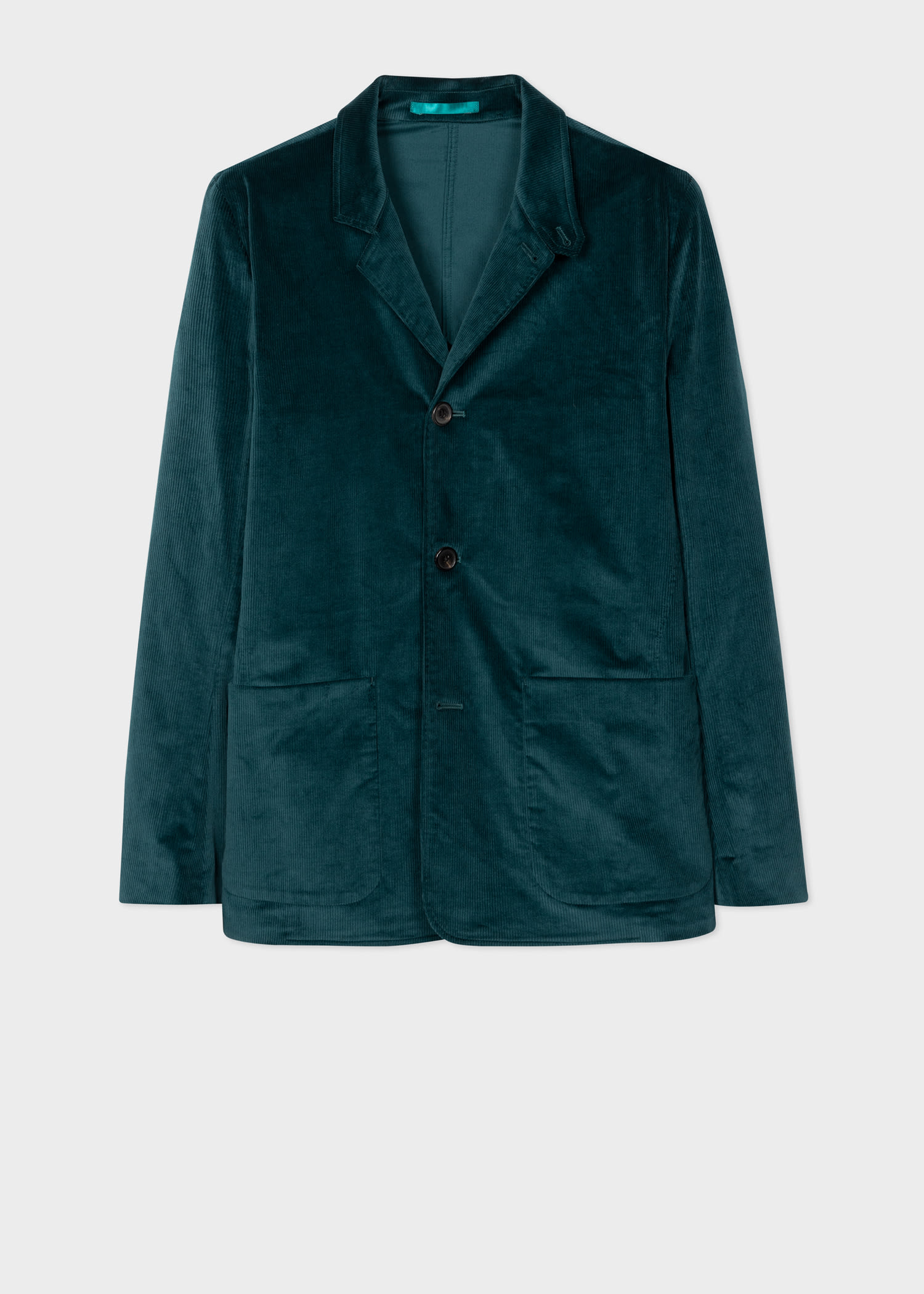 Men s Dark Teal Corduroy Work Jacket