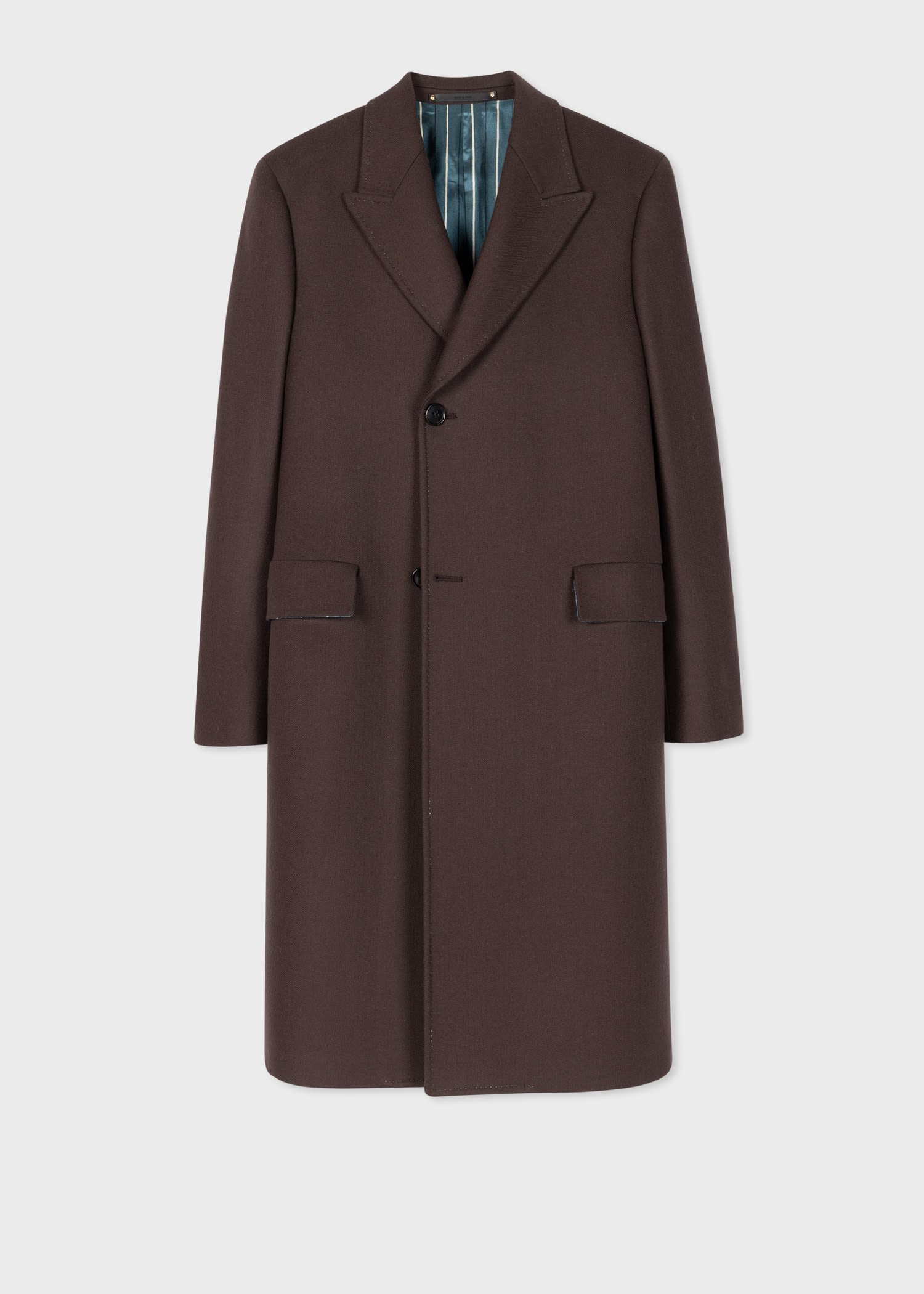 Paul Smith Double-Breasted Coat - Brown