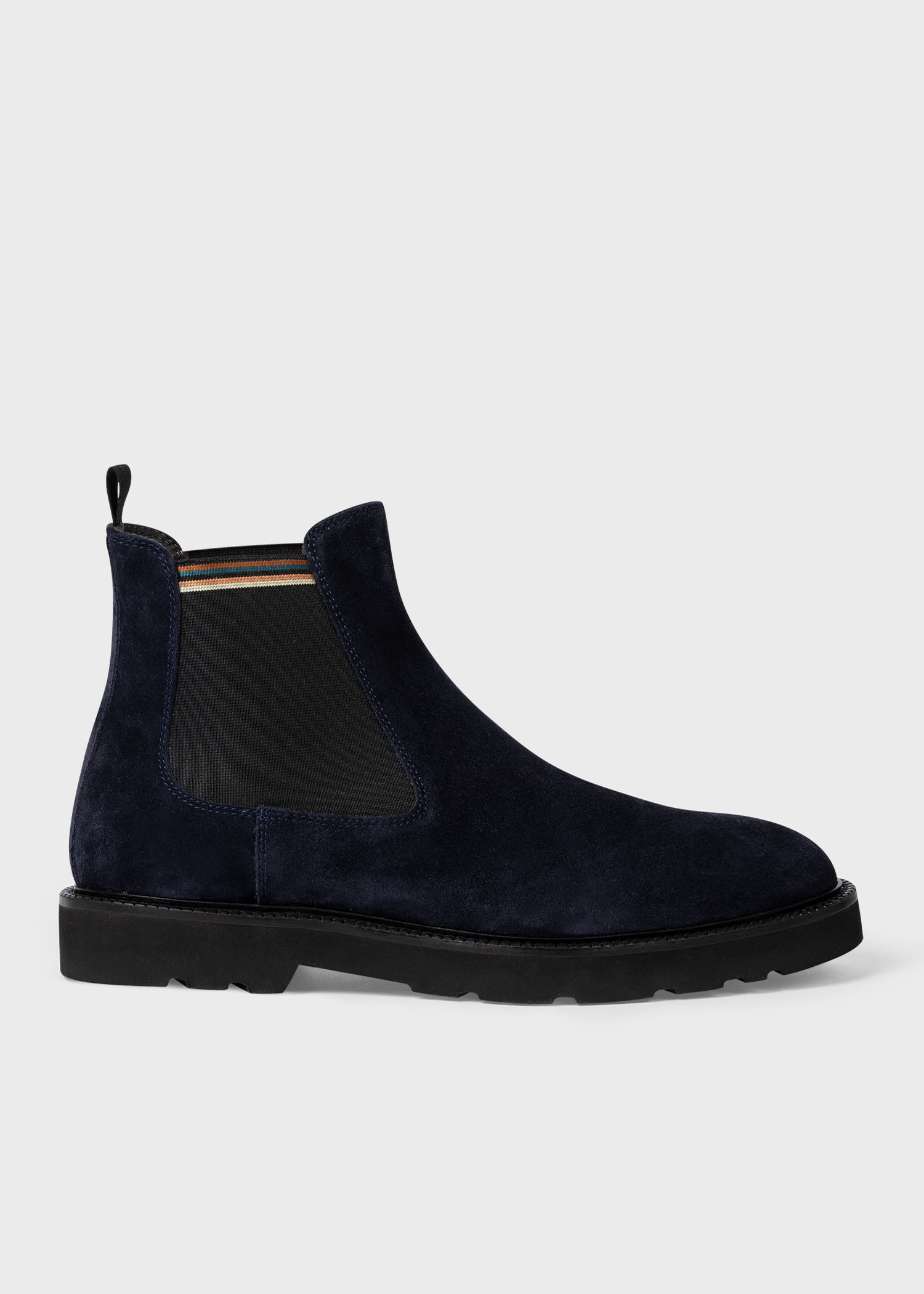 Paul smith blue shop suede chelsea boots
