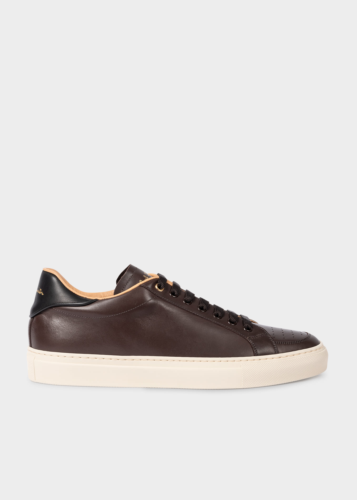 Men's Brown Leather 'Banf' Trainers