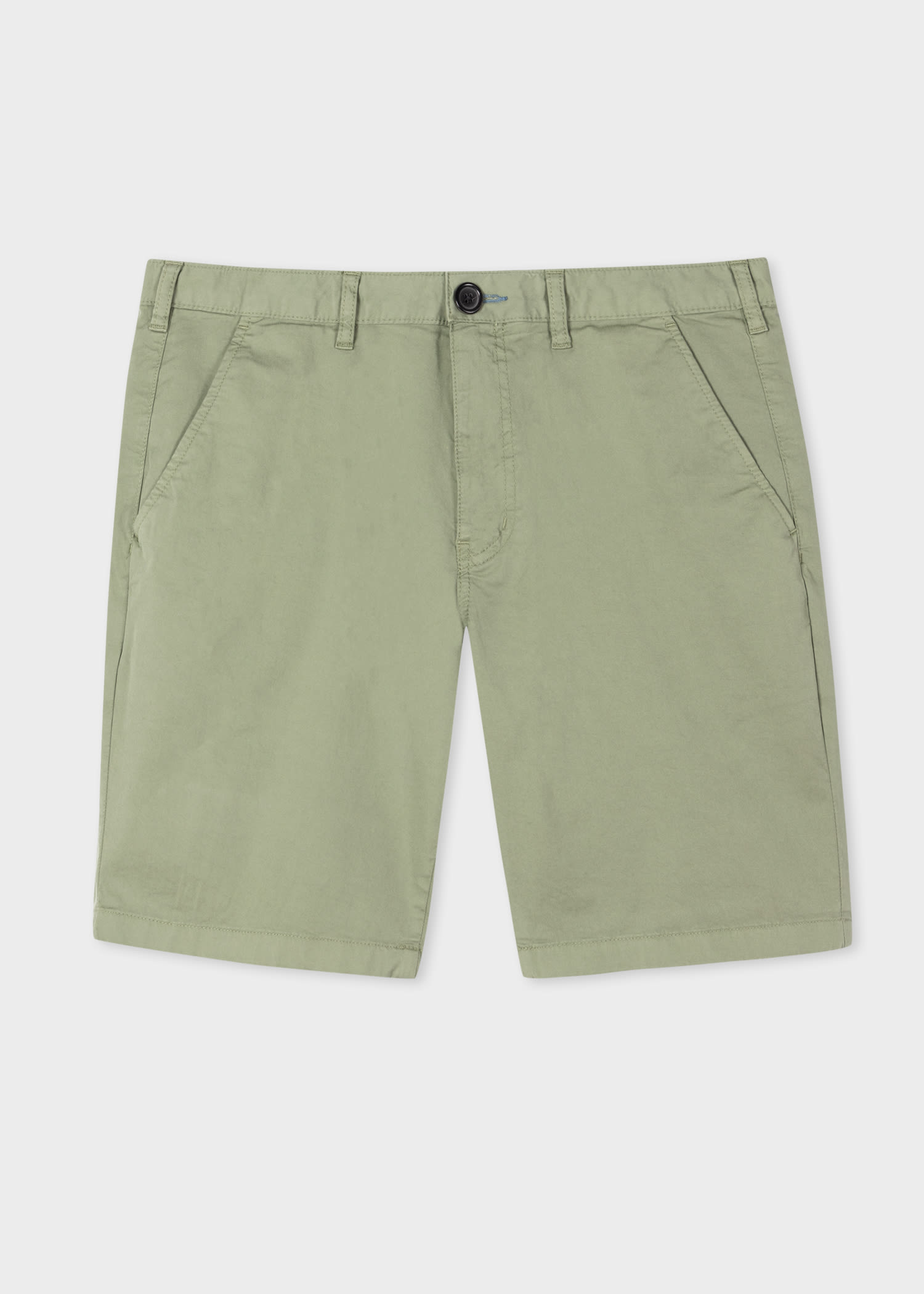 Men s Pale Khaki Stretch Cotton Shorts