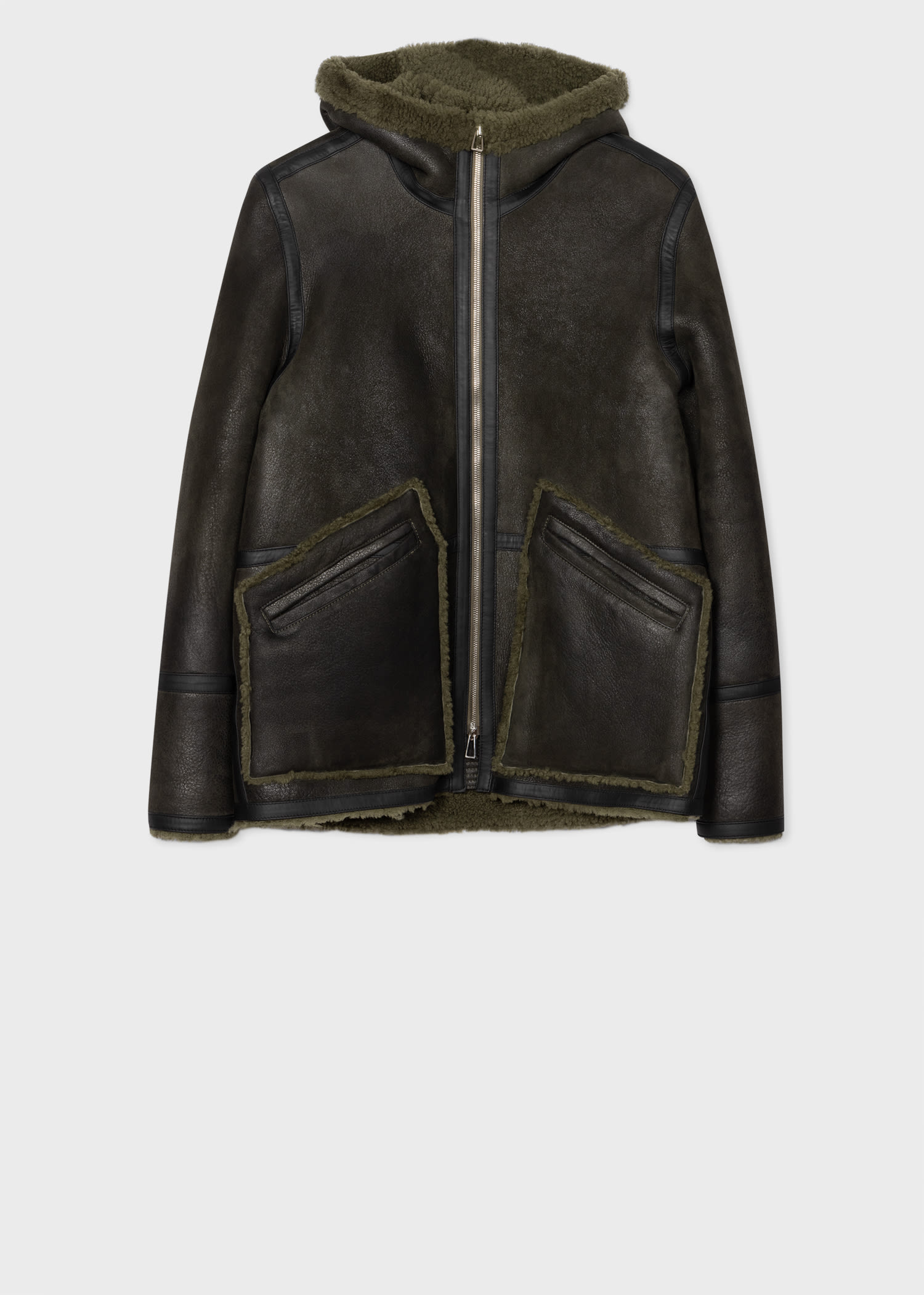 Paul smith shearling jacket sales