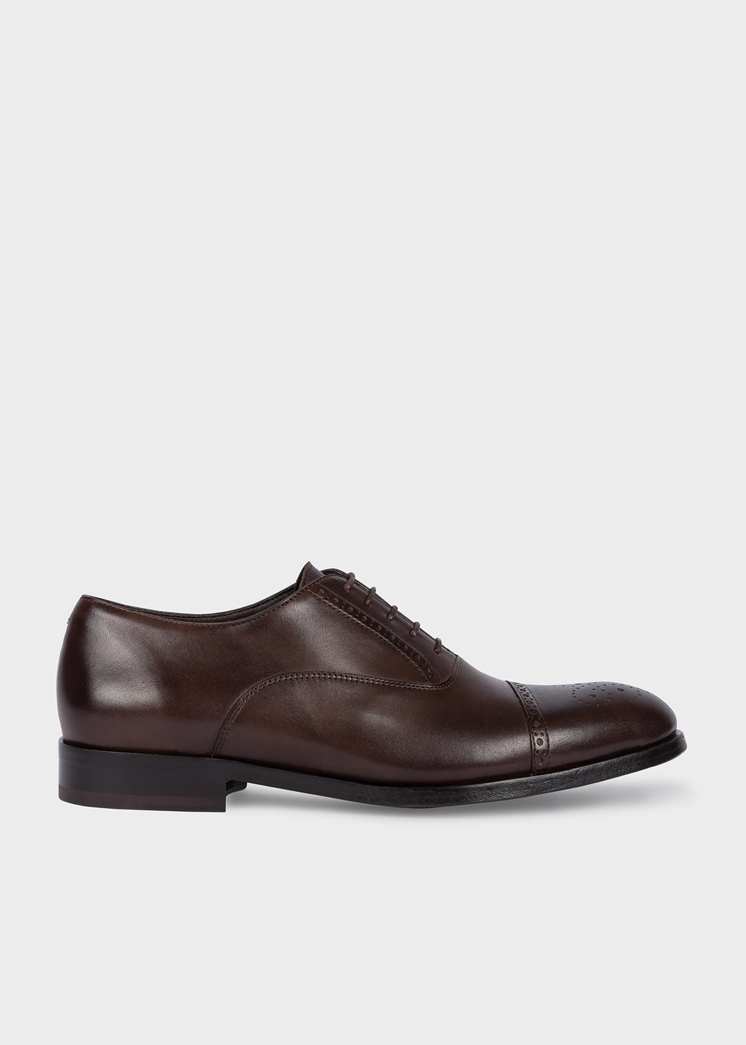 Men's Dark Brown Leather 'Maltby' Shoes