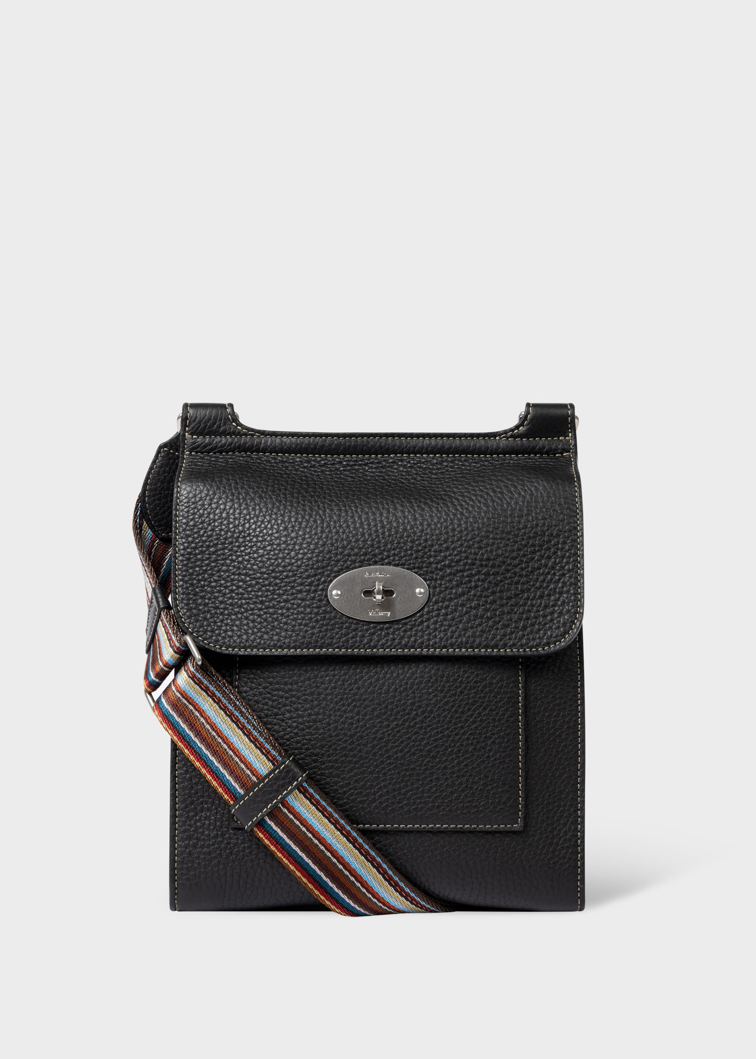 Antony leather crossbody bag Mulberry Black in Leather - 33238863