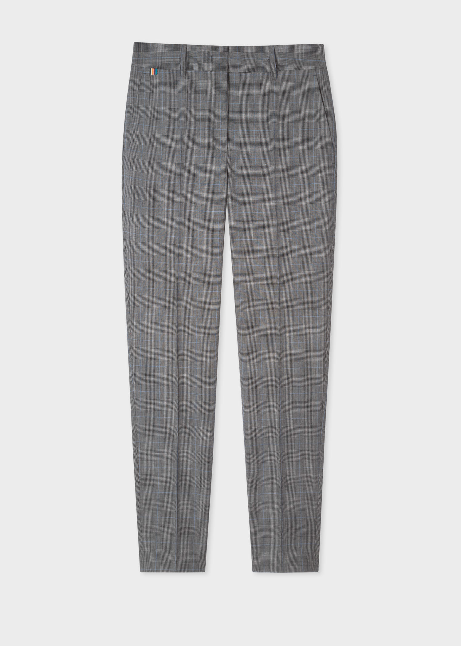 Paul Smith fringe check trousers 2015ss 超可爱 sandorobotics.com