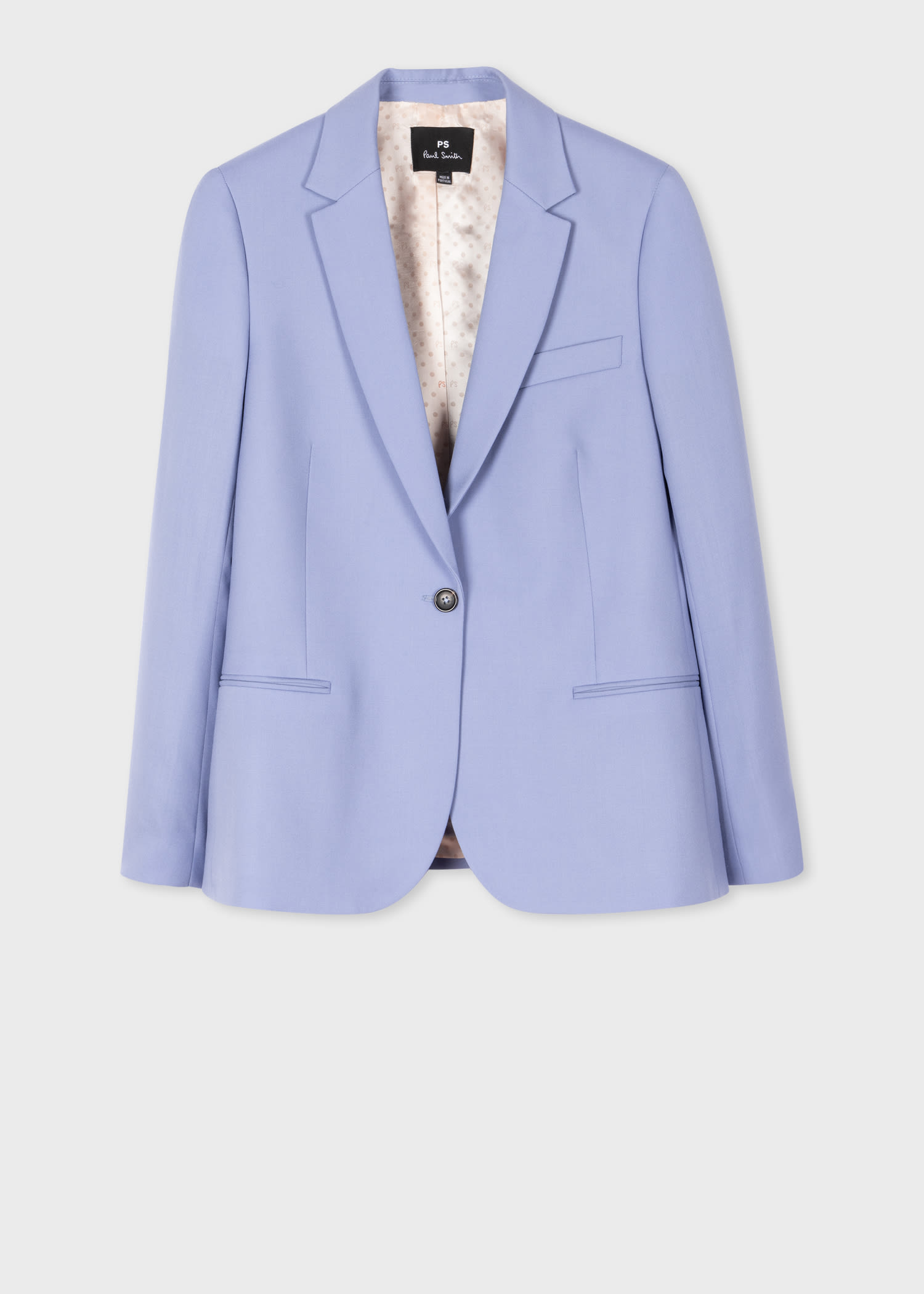 Baby blue shop blazer womens