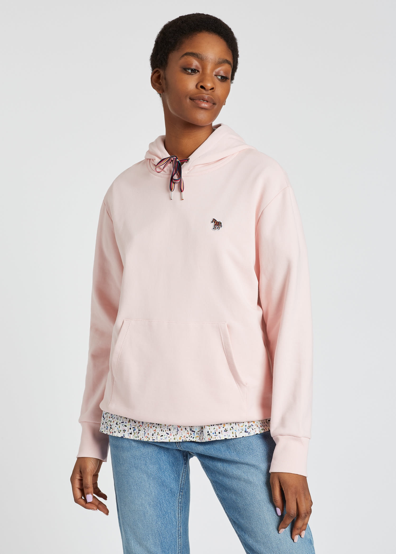 Champion sweater pink zebra discount