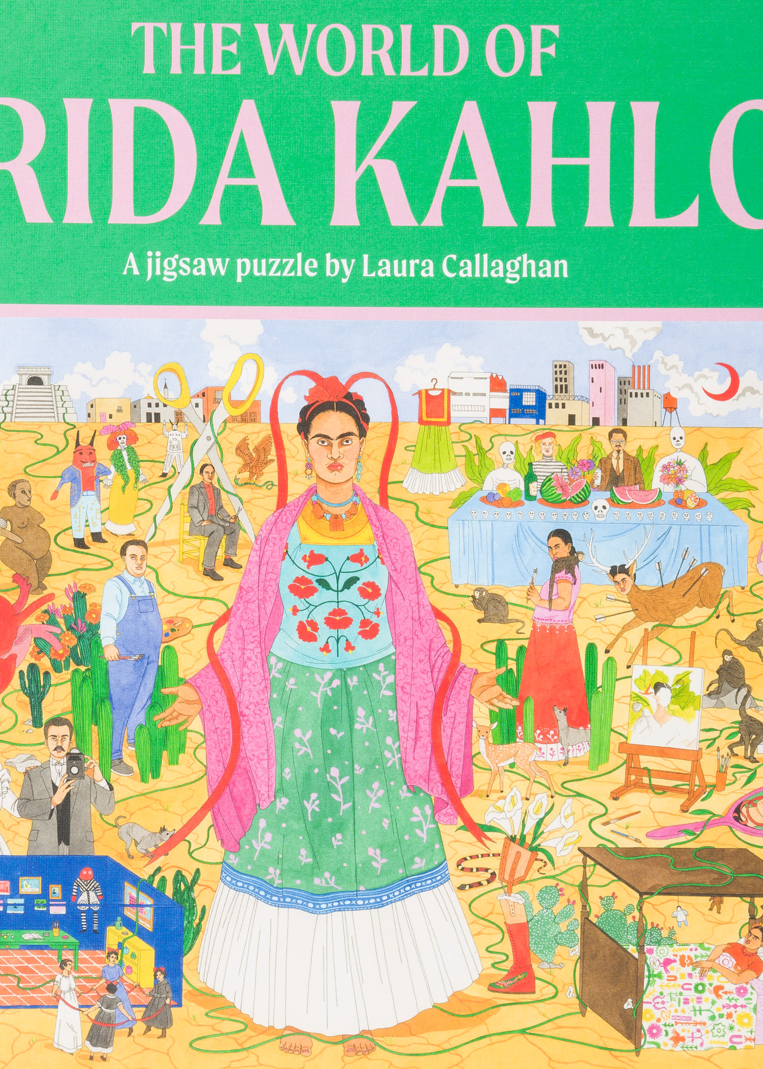 The World Of Frida Kahlo 1000 Piece Jigsaw Puzzle Paul Smith Europe