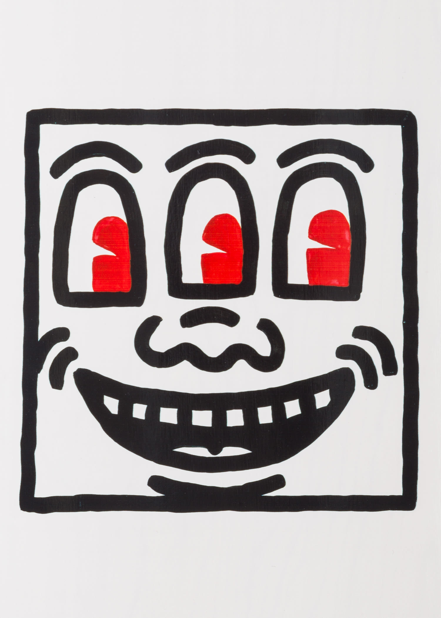 The Skateroom Keith Haring Untitled Smile Deck Paul Smith