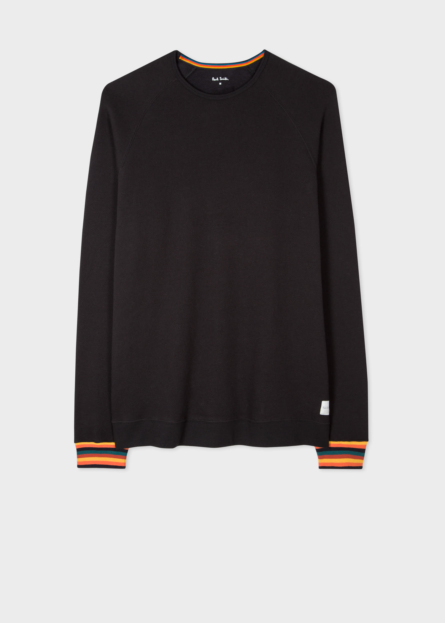 Black long sleeve jersey top