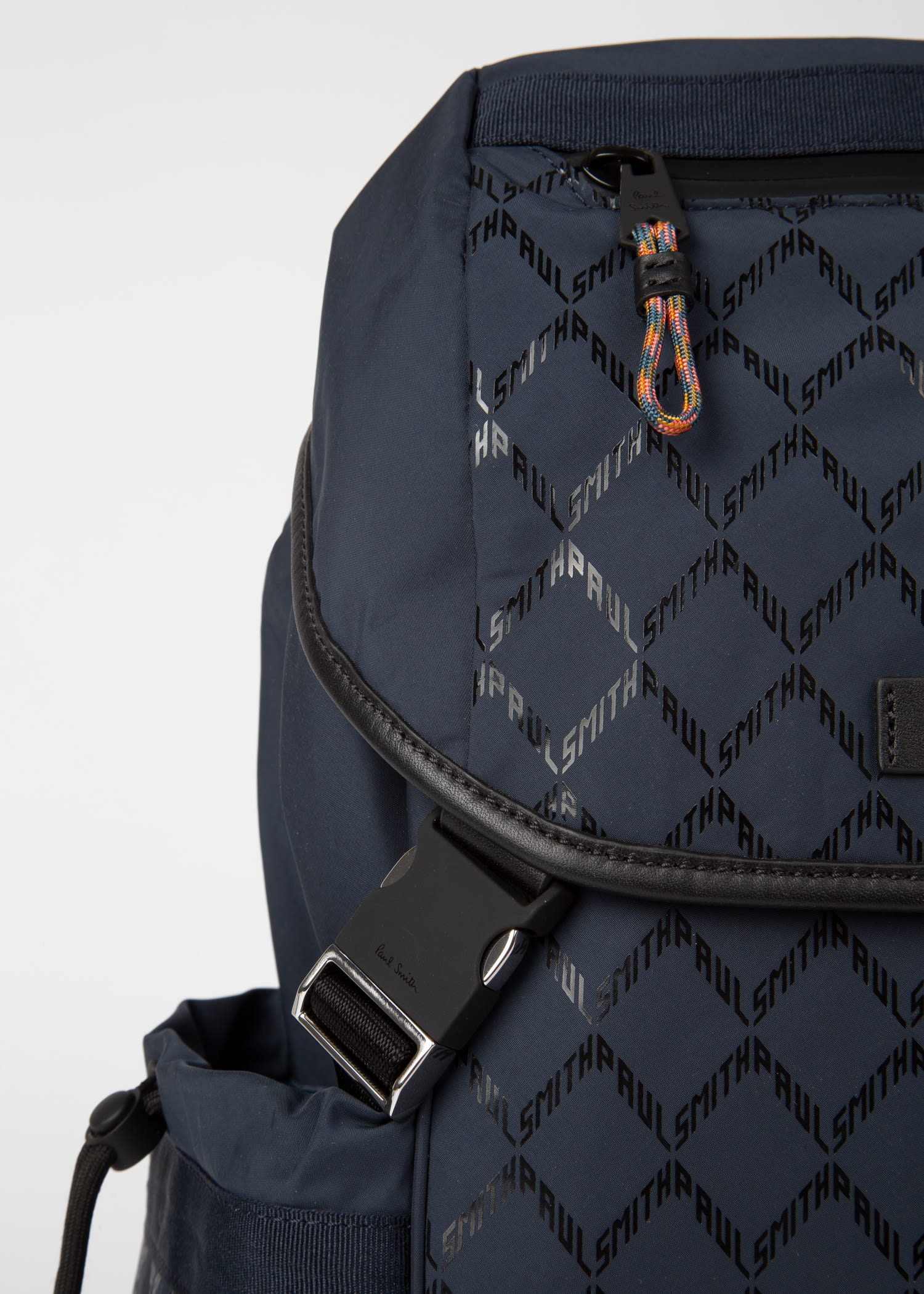 Sac A Dos Bleu Marine Geo Paul Smith Francais