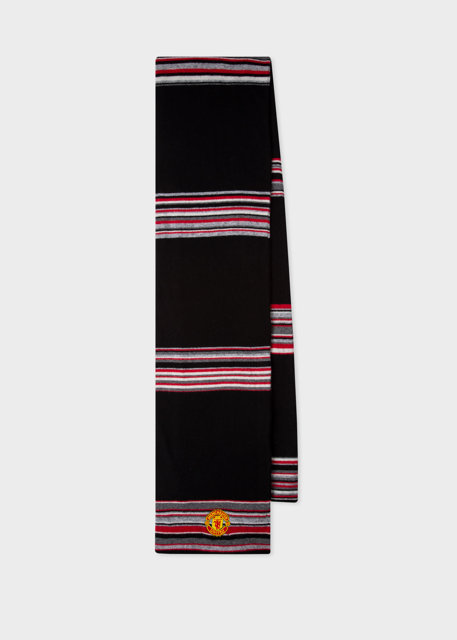 Paul Smith Men Scarf Made In England Cashmere Check Multi Special Offer