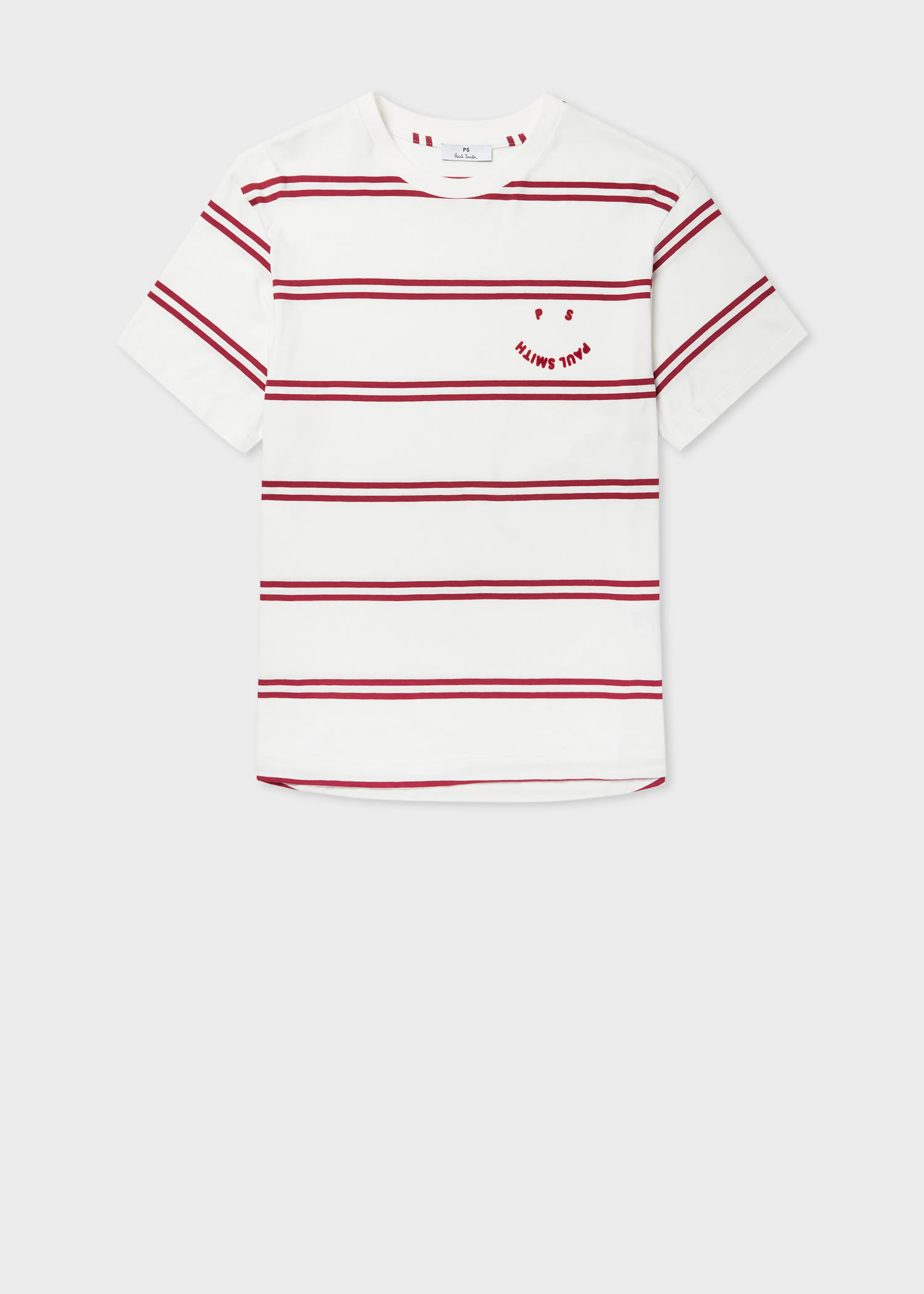 Red Star Baby T-shirt rayé marine/blanc
