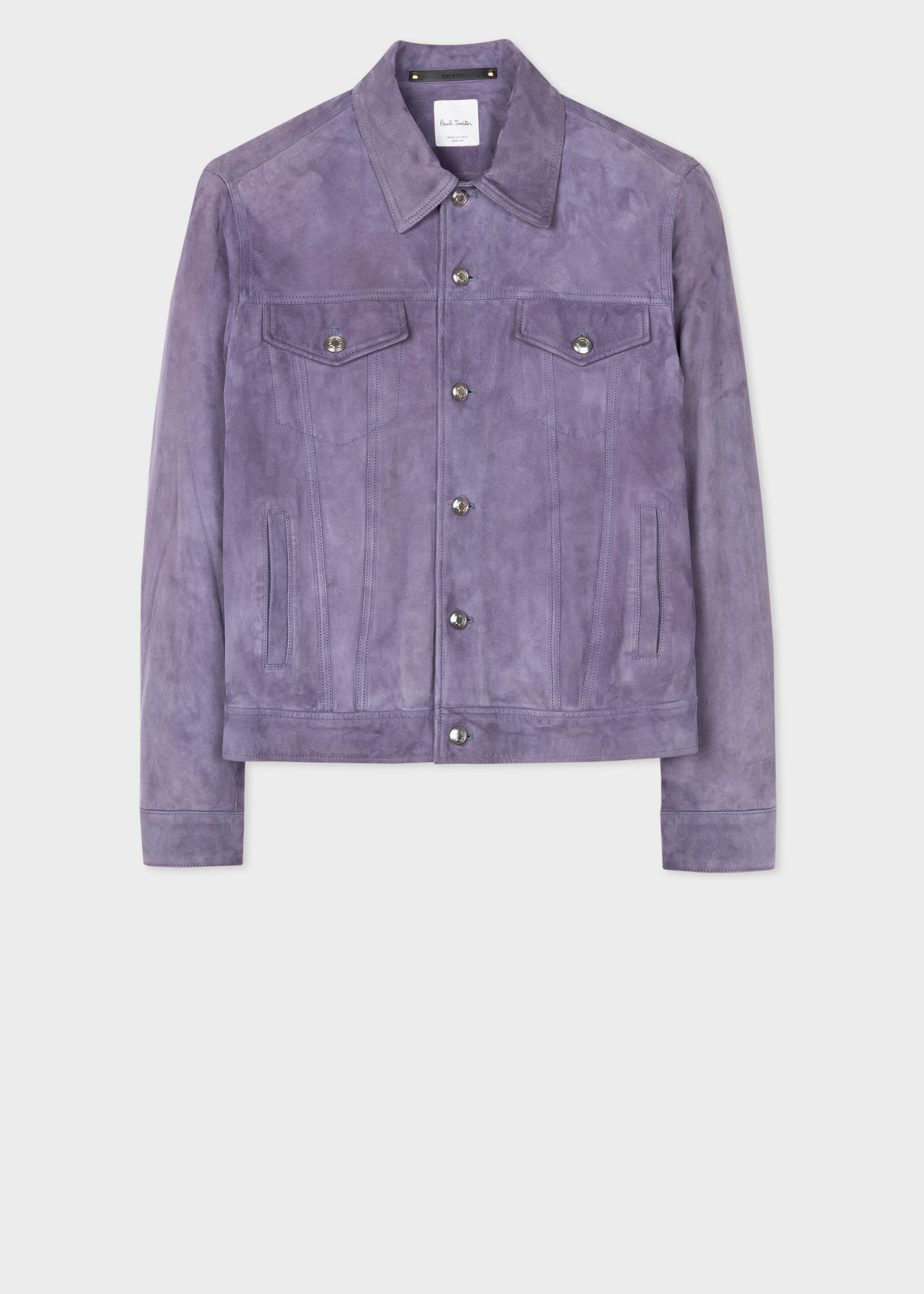purple suede jacket