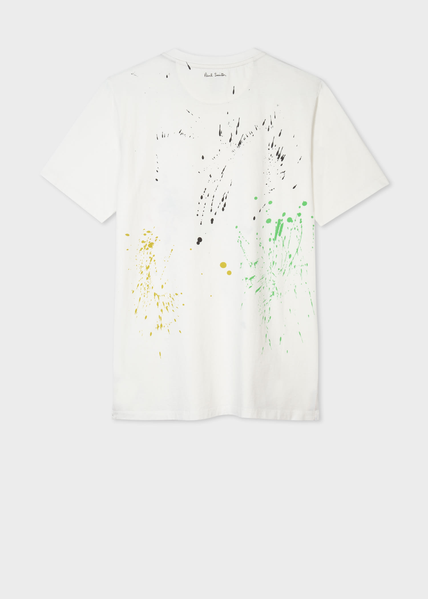 white paint shirt